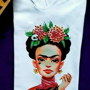 Printed shirts 
muscle tops 
mesh sleeve dress